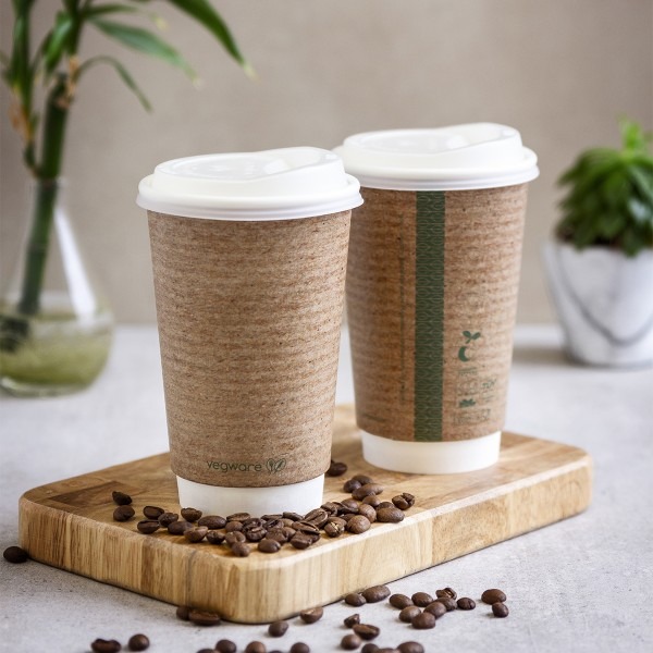 16oz double wall brown kraft cup, 89-Series - Image 2