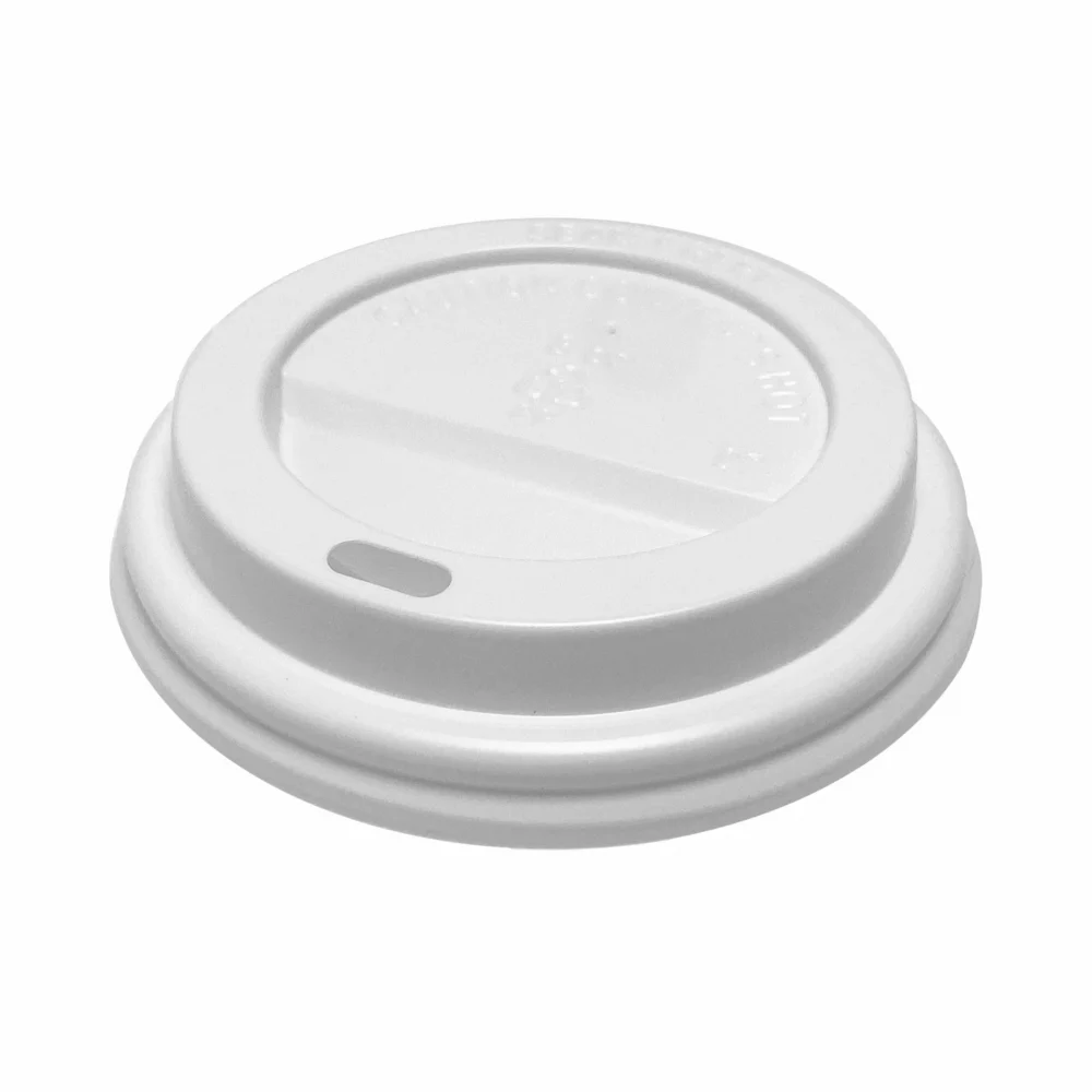8oz White PP Lid