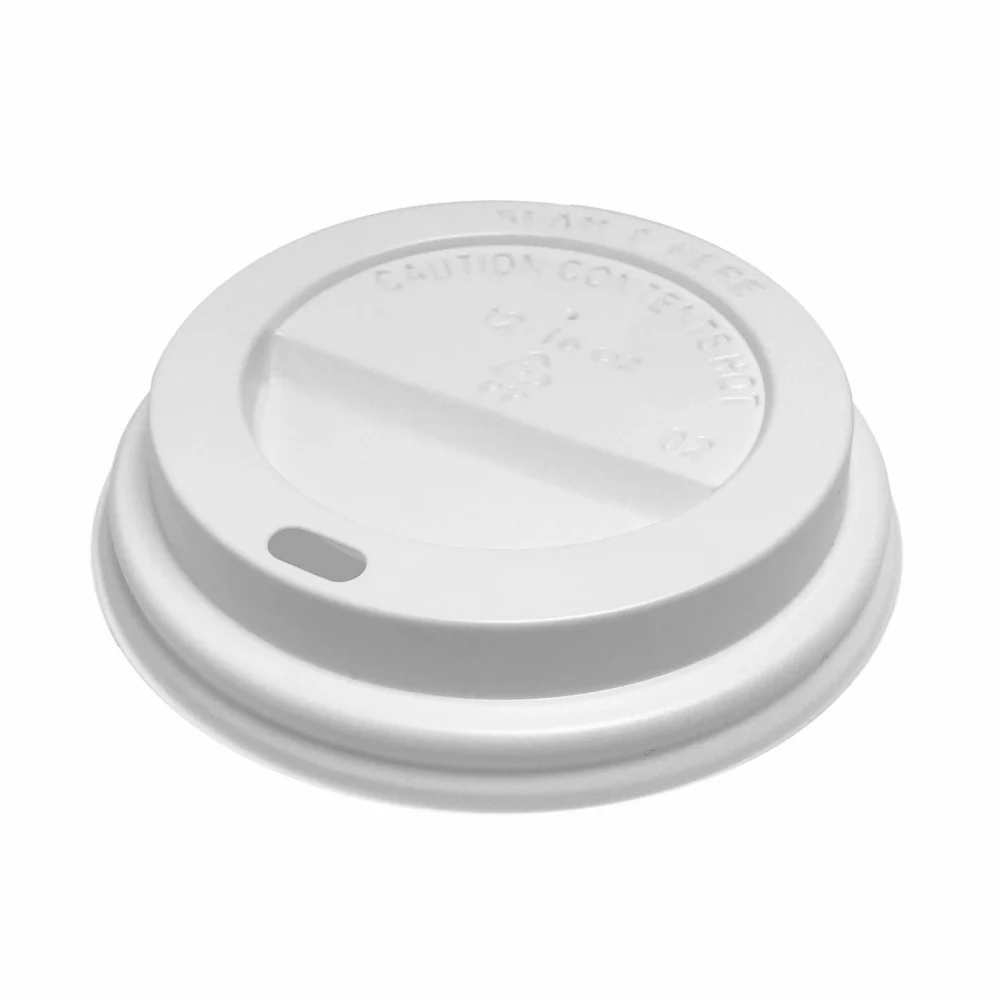 12/16oz White PP Lid